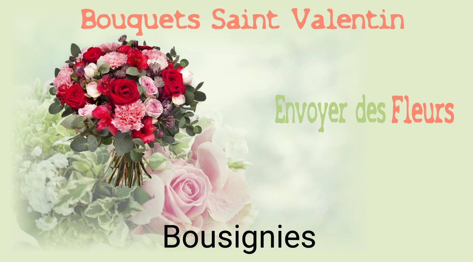 Roses de Saint-Valentin livrées à Bousignies